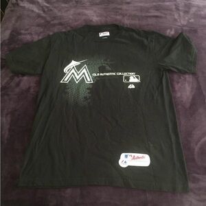 MLB Authentic Collection Miami Marlins tshirt